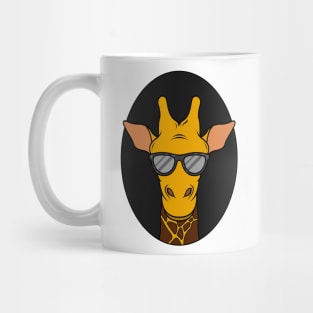 Cool giraffe with a sunglasses Mug